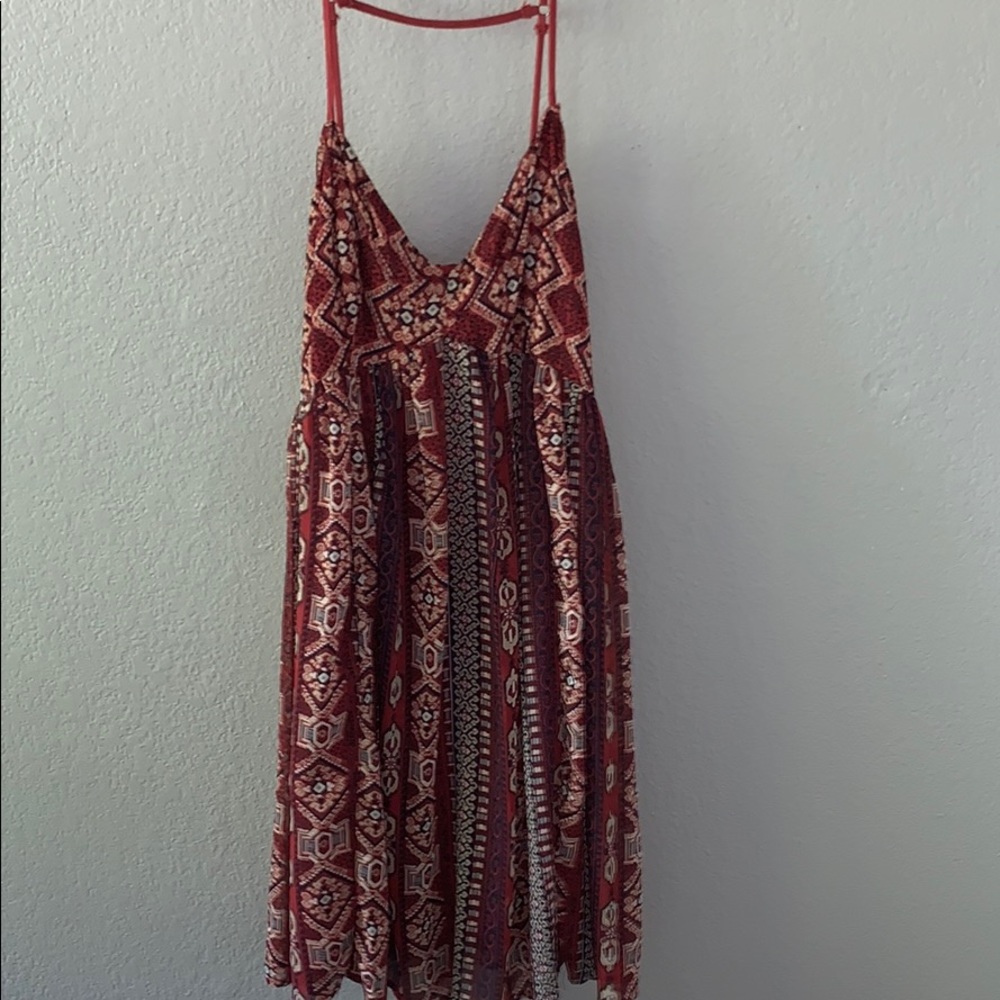 Cute printed mini dress